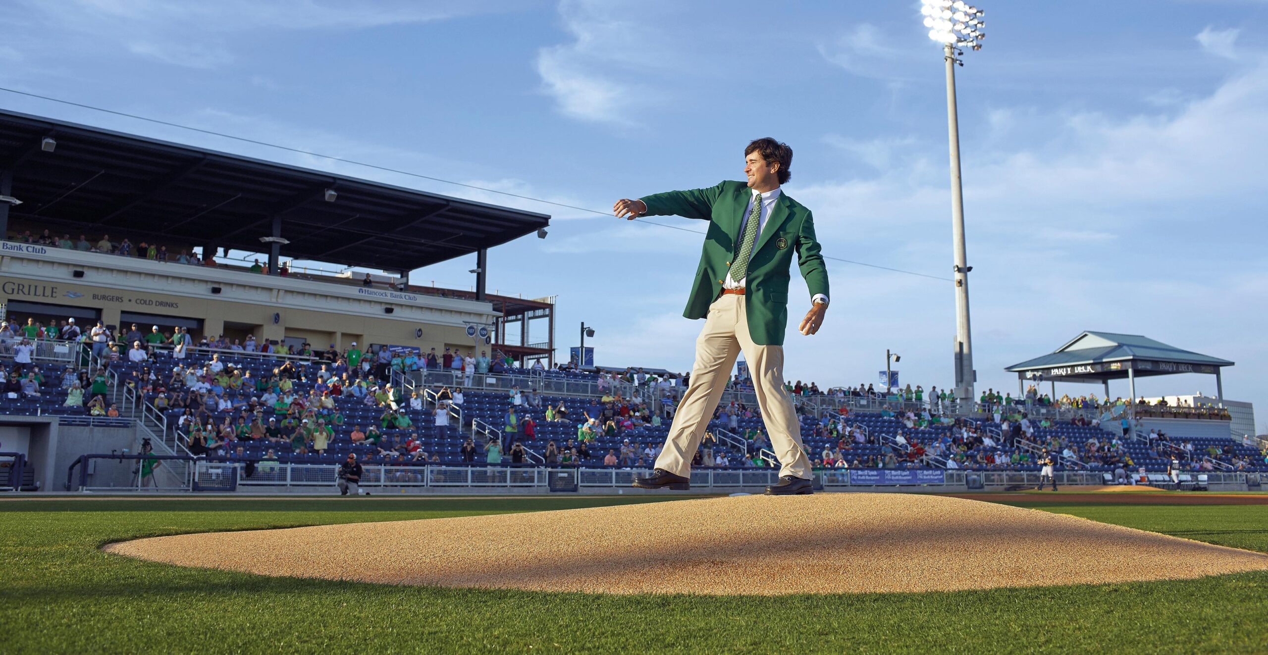 Ever wanted to sit in the Hancock - Pensacola Blue Wahoos